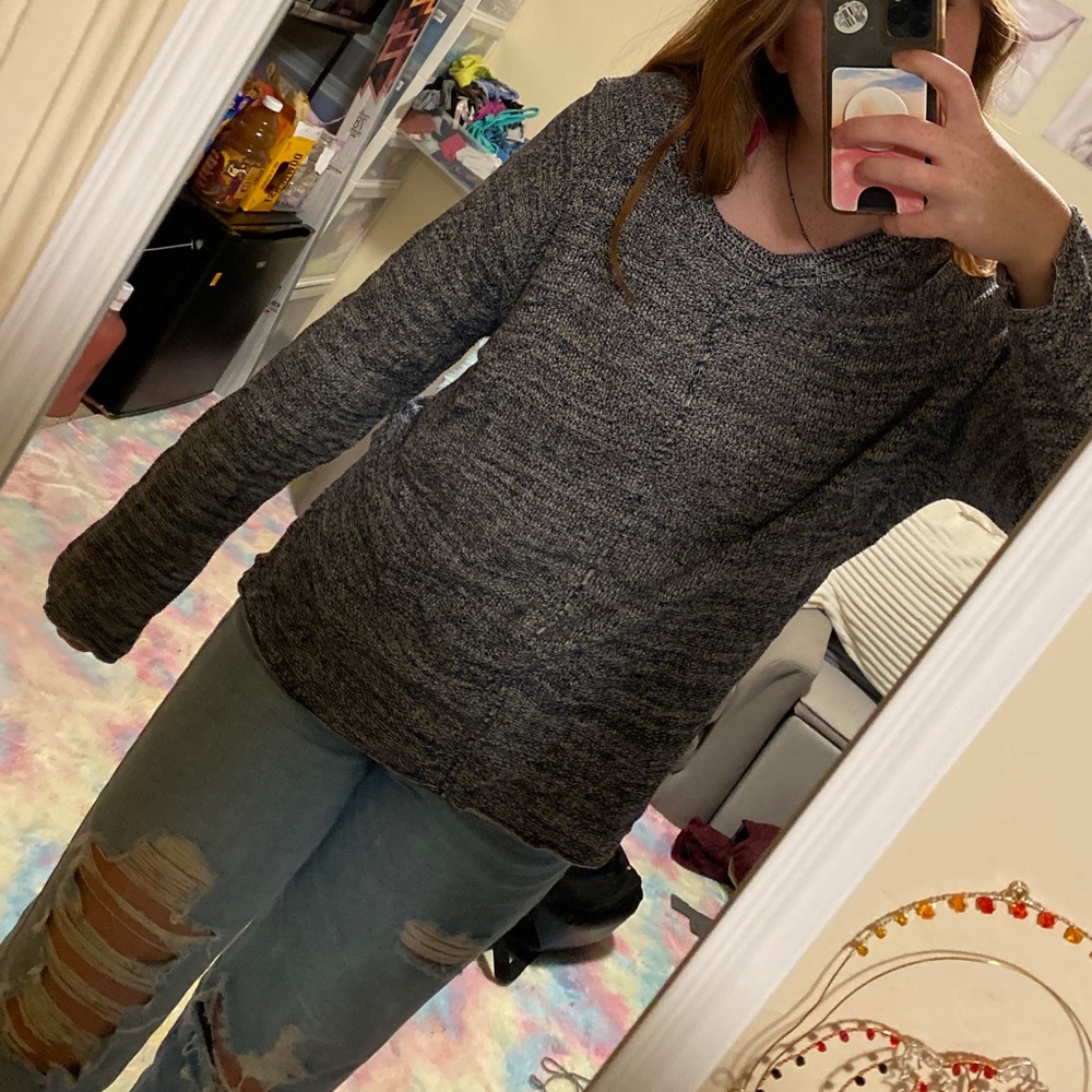 Light weight navy sweater